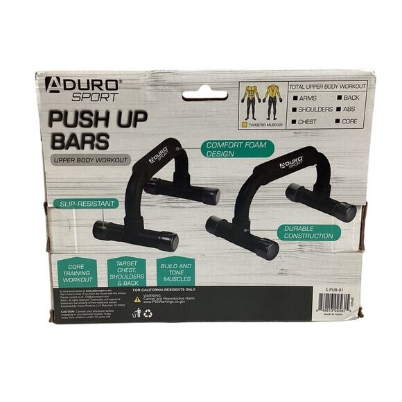 ADURO Sport Push Up Handles Upper Body Workout - Picture 4 of 4
